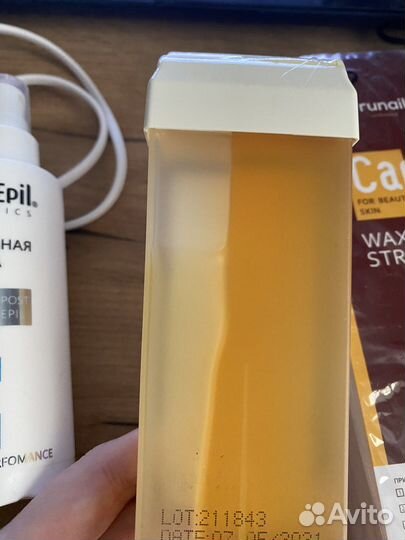 Воскоплав картриджный + полоски + средство посл