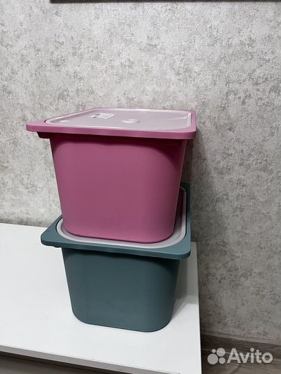 Ящик комод для игрушек скамья Икеа смостад