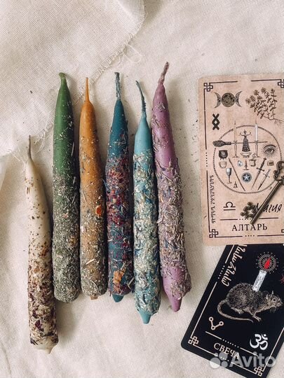 Маканые дикие свечи