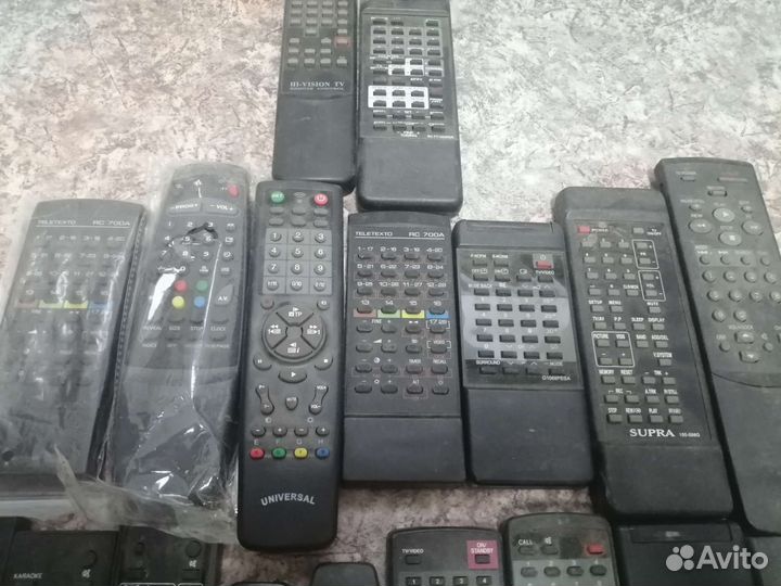Пульты разные от телевизора