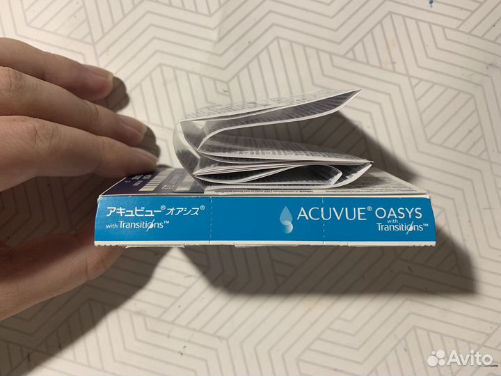 Фотохромные контактные линзы acuvue