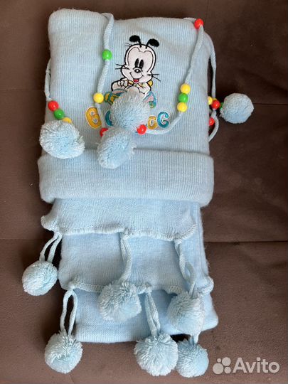 Комплект шапка и шарф