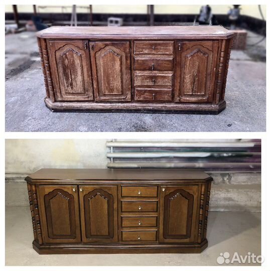 Реставрация деревянной мебели