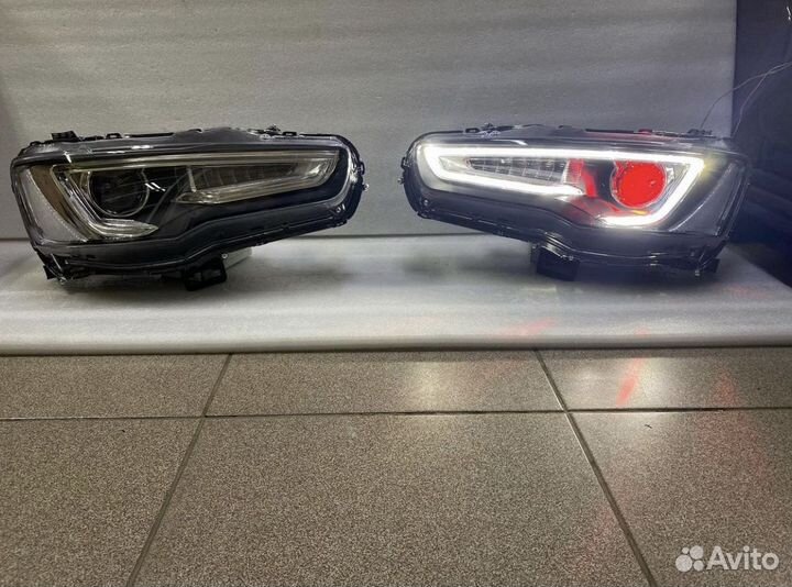 Mitsubishi Lancer X Фары тюнинг Demon eyes Z9SK5