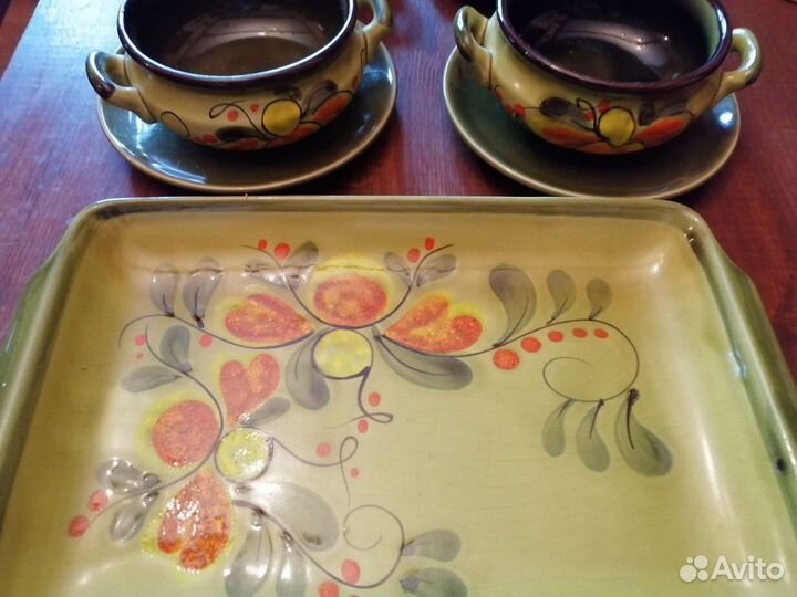 Редкий винтажный немецкий сервиз