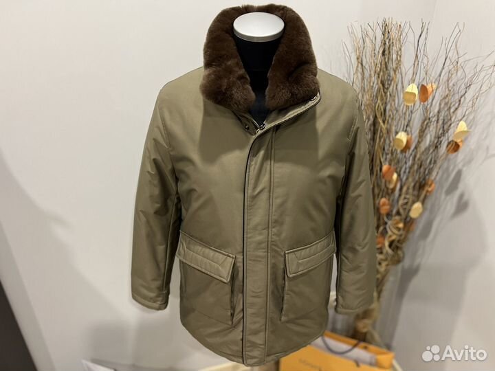 Куртка мужская пуховик Loro Piana premium