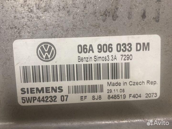 Эбу мозги Шкода Октавия тур