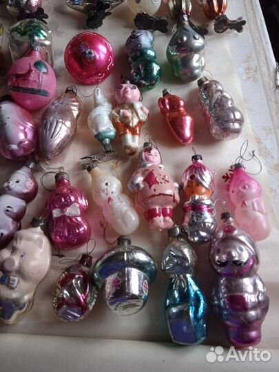 Елочные игрушки СССР