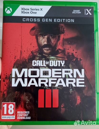 Call of duty modern warfare 3 xbox диск