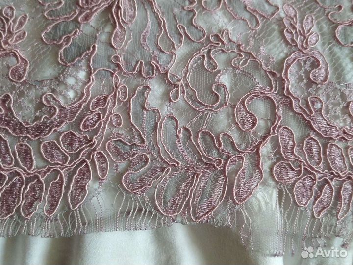 Ткань италия гипюр плюс для подклада 6 метров