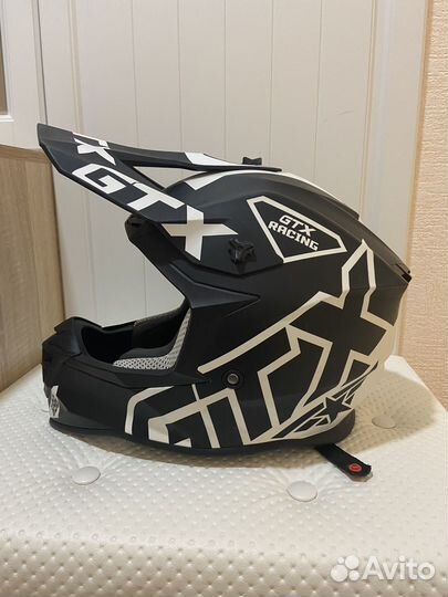 Шлем мото кроссовый