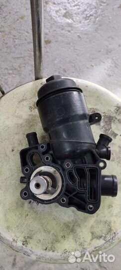 Корпус масляного фильтра на ауди Q7, Touareg, туар