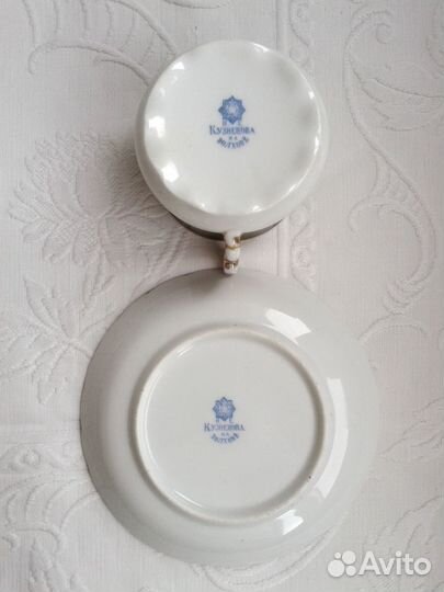 Чашка с блюдцем 