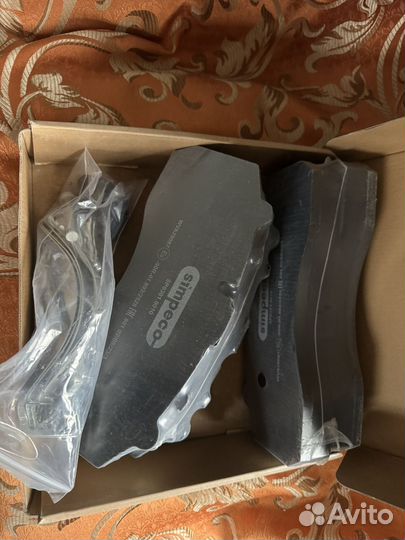 Колодки торм к-т (с уст.комп.) Knorr SB 7000 WVA