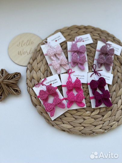 Резинки для волос ручной работы