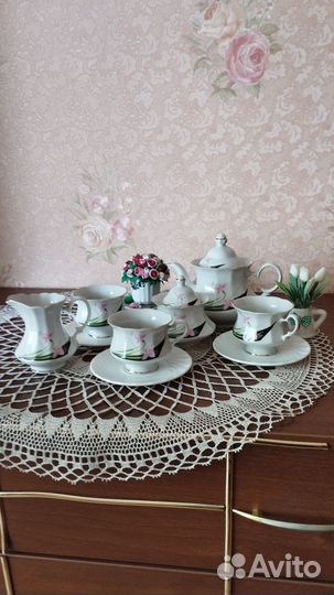 Чайный сервиз фарфор
