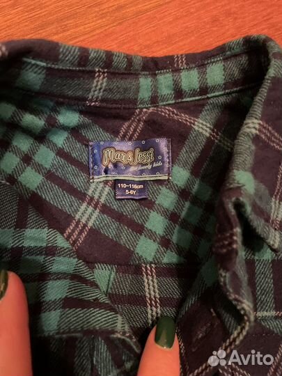 Рубашка 110 + джинсы