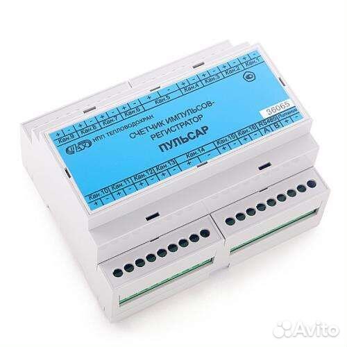 Счетчик импульсов пульсар 16 каналов