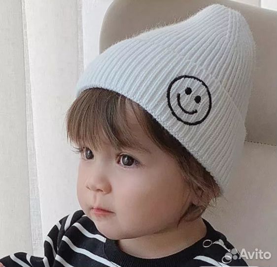 Шапка вязаная весна осень