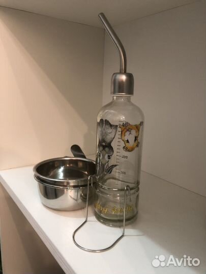 Поилка, тарелка для грызунов. Кормушка-Шар