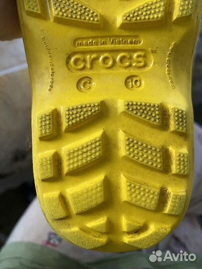 Резиновые сапоги crocs c10