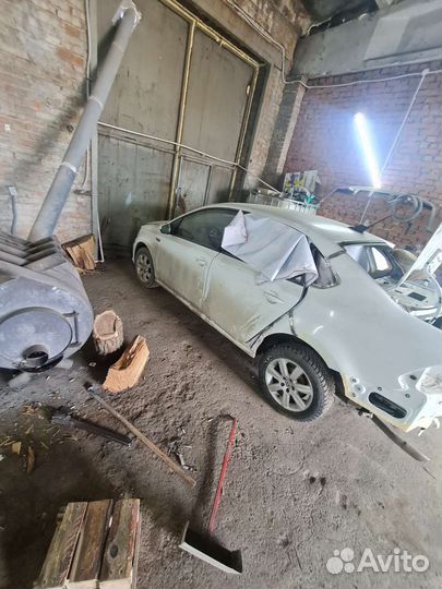 Volkswagen polo двигатель АКПП в разборе белый