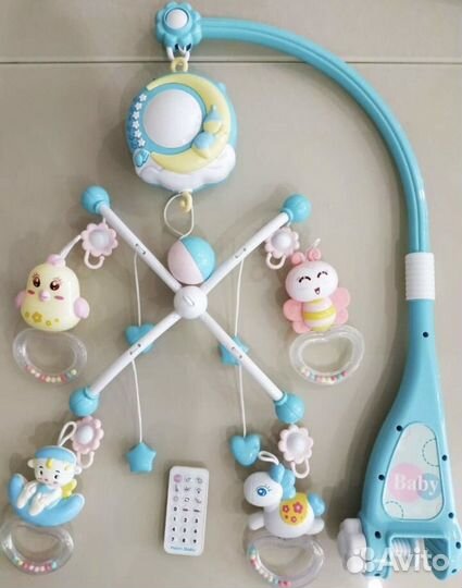 Мобиль в кроватку музыкальный