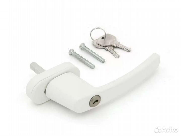 Ручка оконная с замком