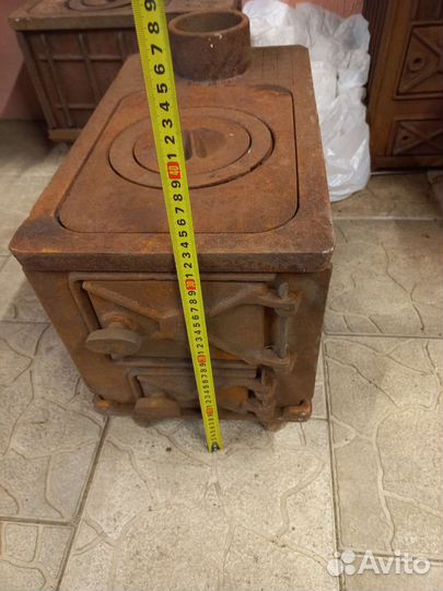 Печь буржуйка чугунная СССР