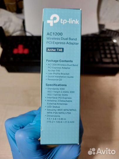 TP-Link AC1200 двухдиапазонный pci-e адаптер wi-fi