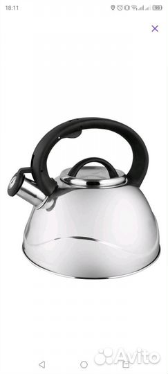 Чайник со свистком новый