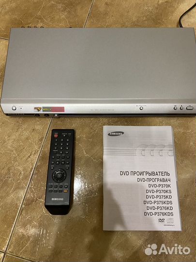 Dvd проигрыватель Samsung P376KD с караоке 16двд