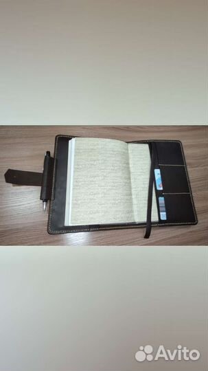Обложка на блокнот кожаный