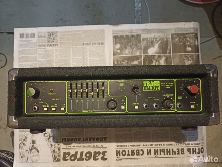 Басовый усилитель Trace Elliot GP7 SM 150