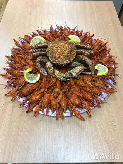 Раки средние 50-70 грамм