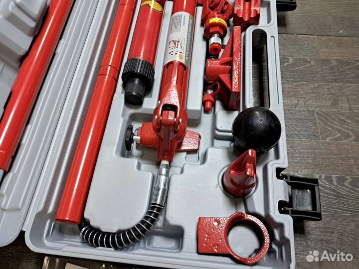 Набор гидравлических растяжек 10Т для кузовных раб