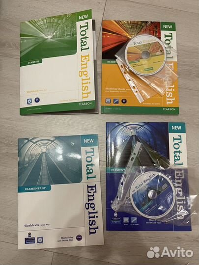Учебник тетрадь английского. Total english