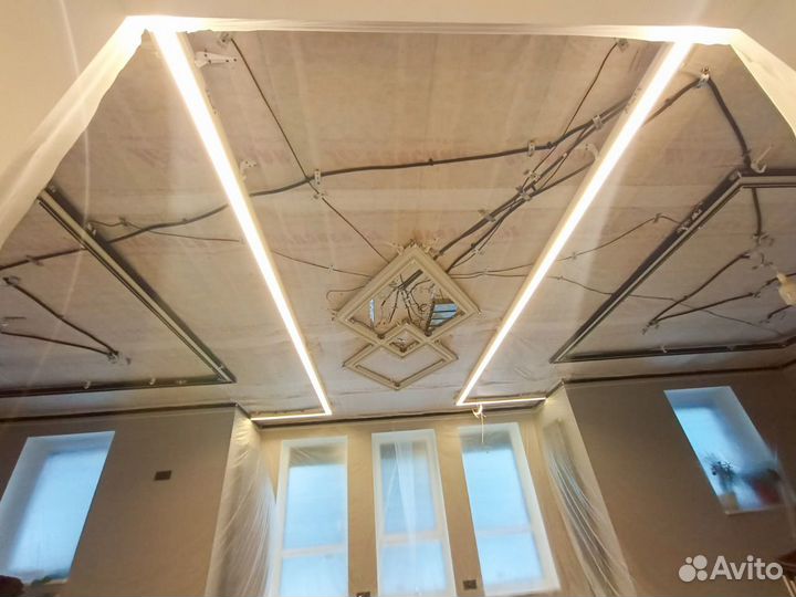 Натяжные потолки