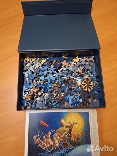 Деревянные пазлы davici 120 деталей