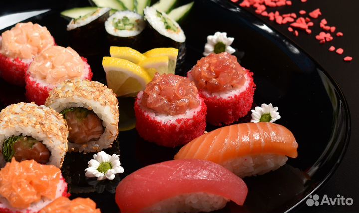 Кассир в магазин суши в разные районы