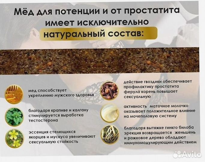 Медовый эликсир для мужского здоровья