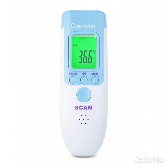 Термометр медицинский бесконтактный berrcomjxb-183