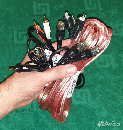 Кабели для подключения Советских усилителей