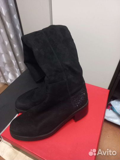 Сапоги женские еврозима 39р