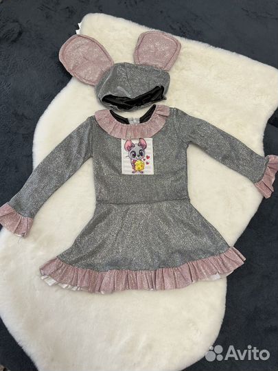 Новогодний костюм мышка 1,5-2 года
