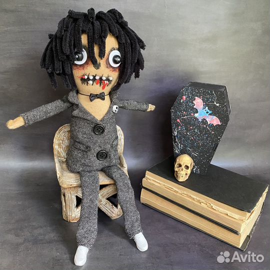 Кукла ручной работы Декор Подарок Хеллоуин