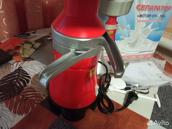 Сепаратор для молока электрический новый