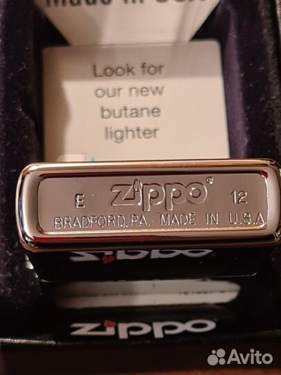 Zippo. Идентификация. Коллекц. Редкая. NEW