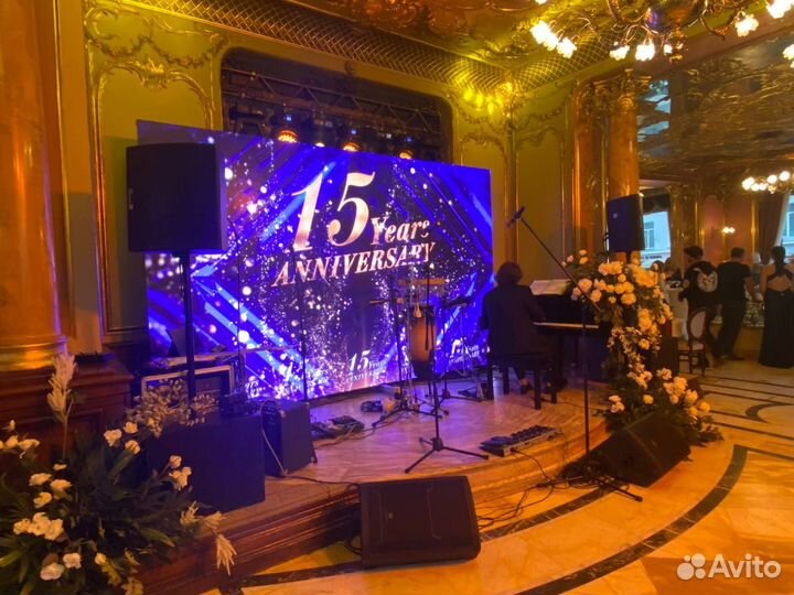 Аренда светодиодного экрана и телевизоров