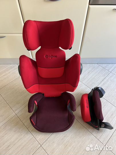 Автомобильное кресло cybex pallas m-fix sl red